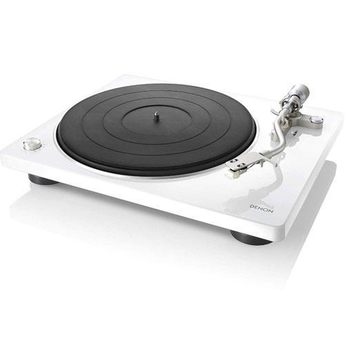 【長期保証付】DENON(デノン) DP-400-W ホワイト レコードプレーヤー