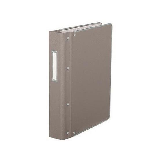 コクヨ(KOKUYO) バインダーMP PP貼り B5タテ 26穴 グレー