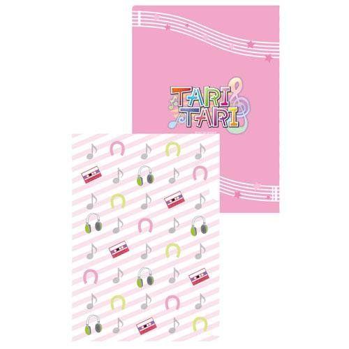 TARI TARI タリタリ クリアファイル ピンク A4サイズ 文房具 ファイル
