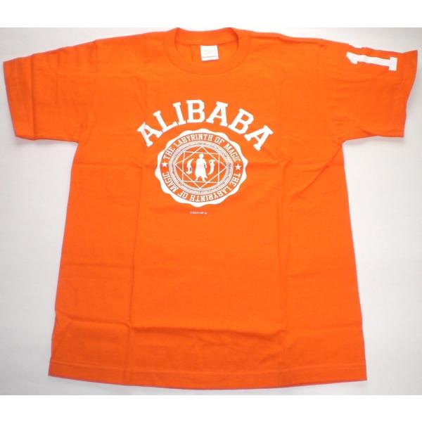 MAGI マギ Tシャツ アリババカレッジ Mサイズ ORANGE 半袖 オレンジ アニプレックス