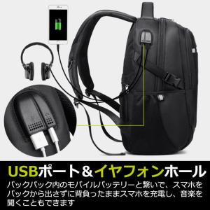 リュックサック メンズ リュック 防水 おしゃ...の詳細画像5