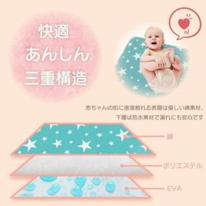 おむつ替えシート おむつ替えマット ベビー 赤...の詳細画像2