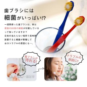 歯ブラシ除菌器 歯ブラシ 除菌 乾燥 歯ブラシ...の詳細画像1