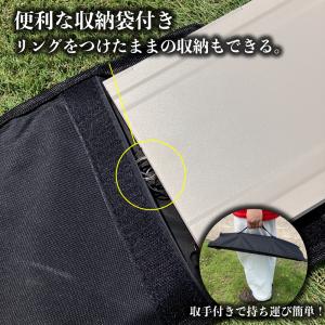 ウインドスクリーン 焚き火 アウトドア 50c...の詳細画像5