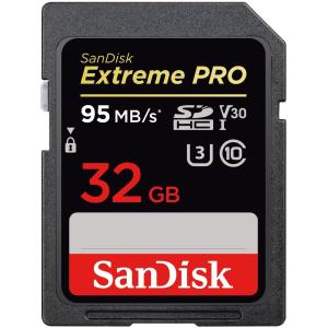 SDHCカード SDSDXXG-032G 32GB マイクロSD SanDisk サンディスク Extreme PRO UHS-I U3 V30 Class 10 95MB/s 海外リテール