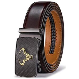 Men's Belt,Bulliant Brand Ratchet Belt Of Genuine Leather For Men Dress,Siz