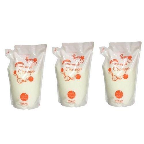 サニープレイス ナノサプリ エッセンストリートメント オレンジ 800ml 詰替用 レフィル X3個...