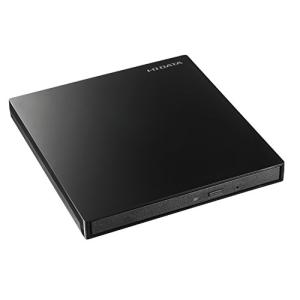 アイ・オー・データ ポータブルDVDドライブ DVRP-UT8C2K (USB3.1 Gen1 Type-C 対応/バスパワー駆動/ピアノブラック)｜onetoday