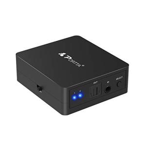 Portta SPDIF/TosLink デジタル 光ファイバー オーディオスプリッタ オーディオ切替器 スイッチ2×1（ 2入力1出力 ）Apple｜onetoday