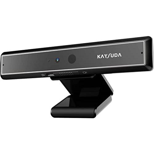 Kaysuda USB顔認証カメラ ウェブカメラ マイク内蔵型 Windows Hello 機能対応...