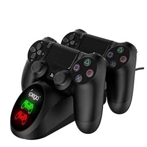 Chayoo PS4 コントローラー 充電器 DUALSHOCK4 充電 スタンド LED指示ランプ付き ２台同時充電可能 PS4/PS4 Pro/P｜onetoday