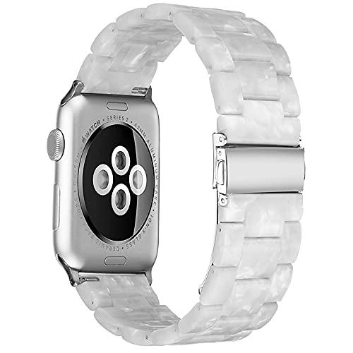 対応Apple Watch 9/8/7/1/2/3/4/5/6/SE/SE2 樹脂バンド Apple...