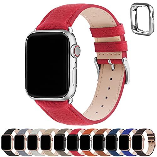 アップルウォッチ バンド Apple Watch バンド アップルウォッチベルト 本革 装着簡単 保...