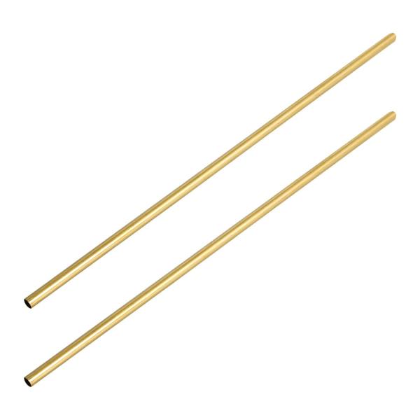 Aopin真ちゅう丸管銅パイプID 3.6mm / 7/50&quot; x OD 4mm / 4/25&quot;中空...