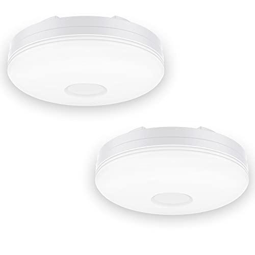 aurogeek LEDシーリングライト 4畳 小型 LED照明器具 薄形丸型 廊下灯 玄関灯 le...
