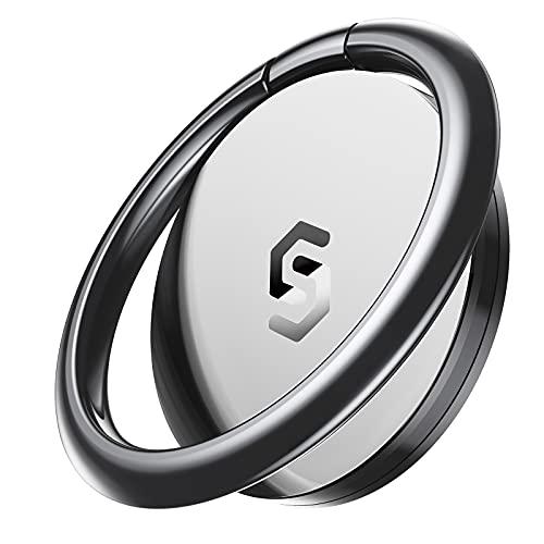 【指紋防止】Syncwire スマホリング 携帯リング 薄型 360°回転 落下防止 指輪型 スタン...