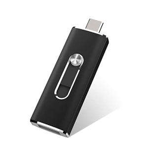 RAOYI USBメモリ64GB USB 3.1 2in1 Type-C フラッシュドライブデュアルドライブ USBサムドライブ超高速 64GB US｜onetoday