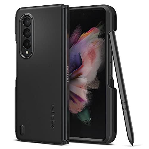 Spigen Galaxy Z Fold3 ケース ペン収納 超薄型 超軽量 耐衝撃 ワイヤレス充電...