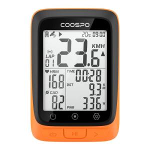 COOSPO サイクルコンピュータ GPS サイコン サイクリングコンピュータ 無線 ワイヤレス 自転車スピードメーター バッテリー内臓 Blueto｜onetoday