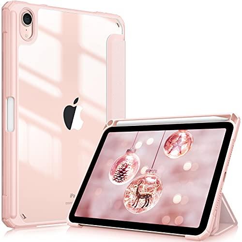 Fintie for iPad Mini 6 ケース 2021 8.3インチ 第6世代 透明バックカ...