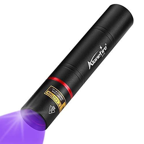 Alonefire SV16 5W 小型 紫外線 ブラックライト波長365nm USB充電式 UV ...