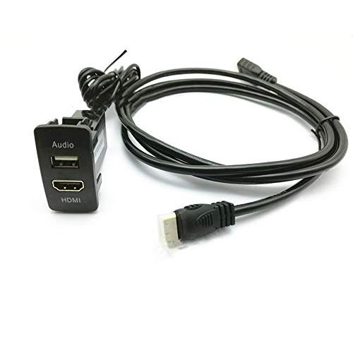 USB入力ポート＆HDMI入力ポート カーUSBポート Honda 本田車系用 (HDMI)