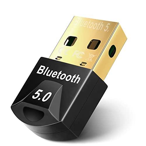 Bluetoothアダプタ 5.0 Bluetooth USBアダプター 低遅延 無線 超小型 ドン...