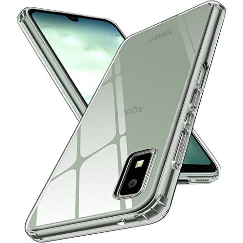 Sharp AQUOS wish2 ケース クリア Sharp AQUOS wish ケース TPU...