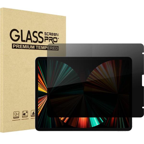 ProCase iPad Pro 12.9&quot; 6世代 2022 覗き見防止ガラスフィルム 360°覗...