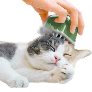 Cheerble 猫 ブラシ 猫ちゃんのご褒美エステ キャンディ・ブラシ（Matcha Green）｜onetoday