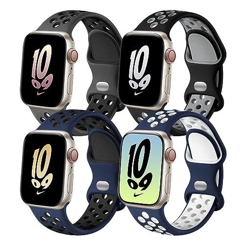 [4本セット] コンパチブルアップルウォッチ バンド 対応 AppleWatch バンド コンパチブ...