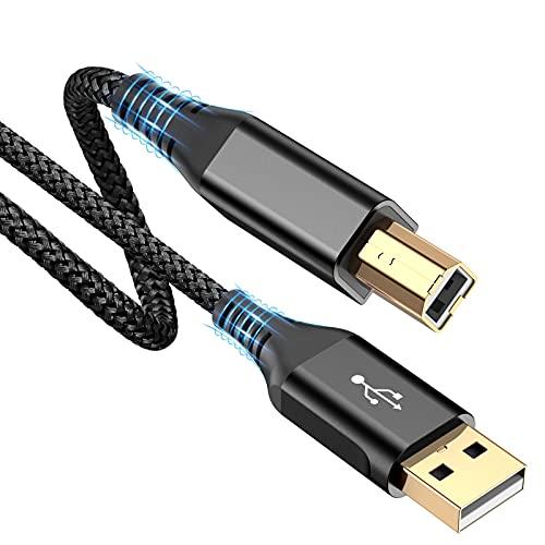 プリンター ケーブル 3M USB 2.0 (タイプAオス - タイプBオス) USB2.0規格 パ...