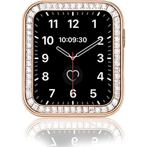 Miimall 対応Apple Watch7/8 保護ケース 45mm アップルウォッチ 7 金属カ...