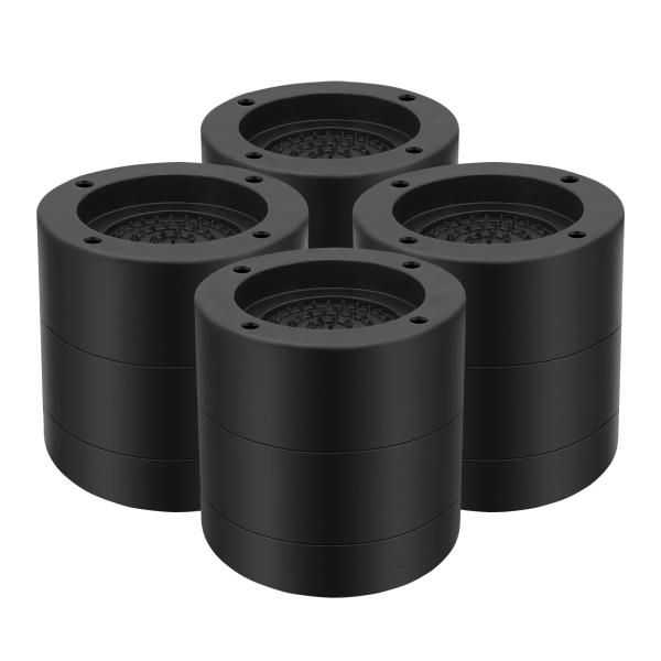 Umelee 洗濯機かさ上げ台 5.8cmかさあげ 机 テーブル 脚 継ぎ足し 据付脚 洗濯機・冷蔵...