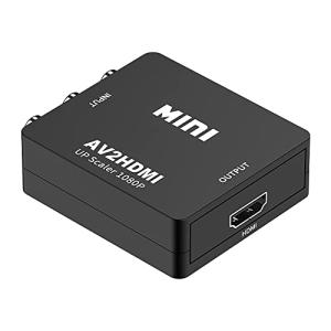 Glvaner AV to HDMI RCA to HDMI変換コンバータ hdmi 変換アダプタ ...