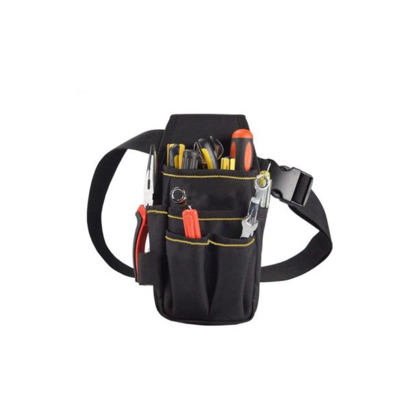 YFFSFDC ウエストポーチ 工具袋 工具入れ 腰袋 仕事用 小物入れ 作業袋 ウエストバッグ ベ...