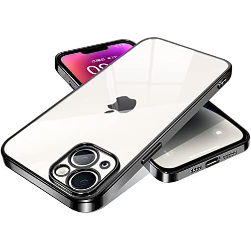 iPhone14 ケース クリア スマホケース カバー カメラレンズ保護 耐衝撃 透明 TPU 薄型...
