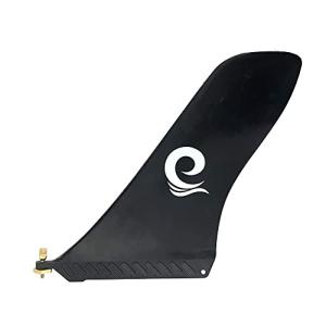 WOWSEA SUPボード専用 センターフィン パドルボードフィン 取り付け/取り外す簡単 Fin ブラック，耐久性の高いフィン (Black-P)｜onetoday
