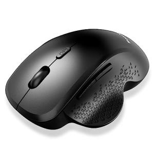 【Bluetooth5.2 人間工学仕様】 マウス ワイヤレス 無線 静音 5ボタン 充電式 握りやすい 【戻る/進むボタン】 エルゴノミクス 小型
