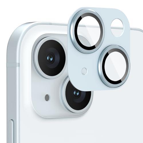 Podick レンズカバー iPhone 15 /15 Plus用 カメラフィルム アルミ合金製 9...