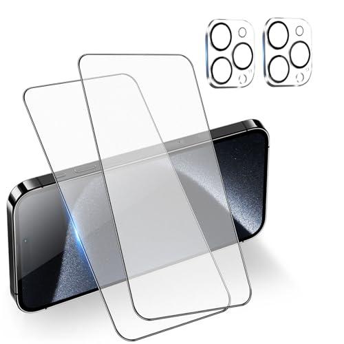 【アンチグレア】 iPhone15Pro 保護フィルム さらさら iPhone15 Pro ガラスフ...