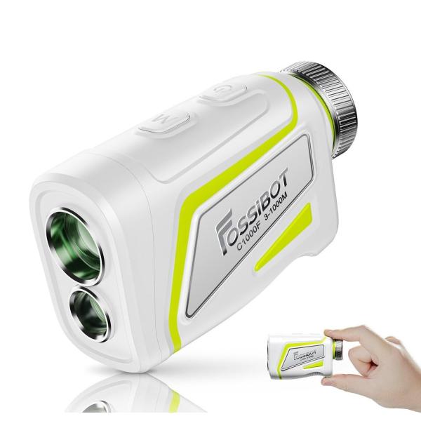 FOSSiBOT C1000F ゴルフレーザー距離計 3点間測定 LCD黒表示 最速0.04S測定 ...