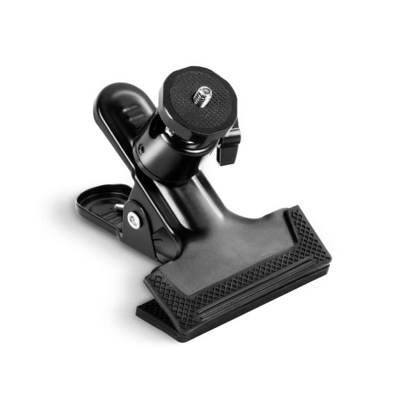 Selens 雲台 クリップ 強力 カメラ スタンド クランプ 1点入り360度回転 1/4ネジ マ...