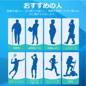 インソール 2足 セット 衝撃吸収 中敷 ウォ...の詳細画像4