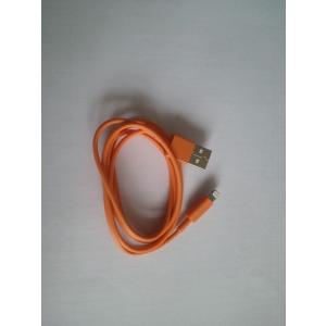 iPhone用■充電・データ転送可能■iPhone5　USBケーブル■充電ケーブル■オレンジ