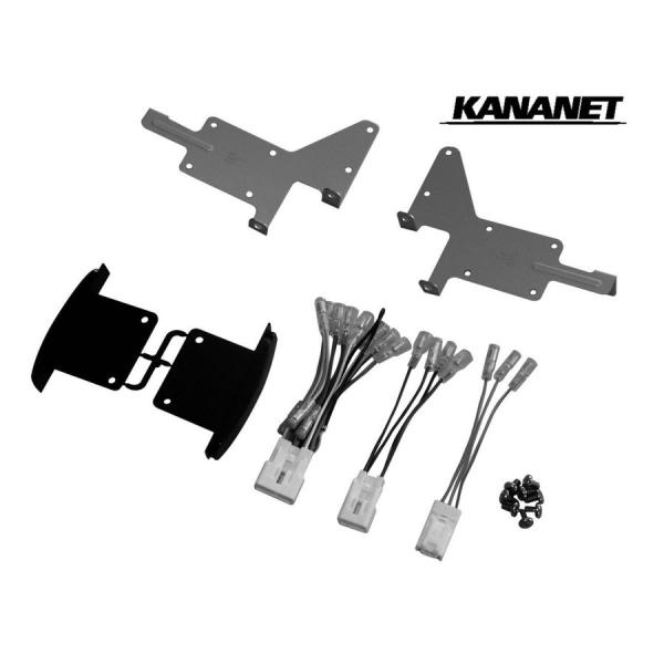 【KANANET カナネット】UA-D47D ダイハツ車用3DINサイズ取付キット（タント）