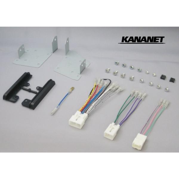 【KANANET カナネット】ダイハツ ムーヴ/ムーヴカスタム用 2DIN　カーAV取付キット(UA...