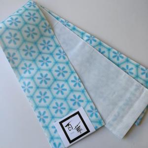 半巾帯 長尺 綿 浴衣 おしゃれの着物に 百華 MOMOKA 刺繍 ボタニカル