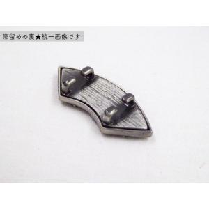 着物通★帯留め 単品 扇型 季節の植物 薔薇 ...の詳細画像1