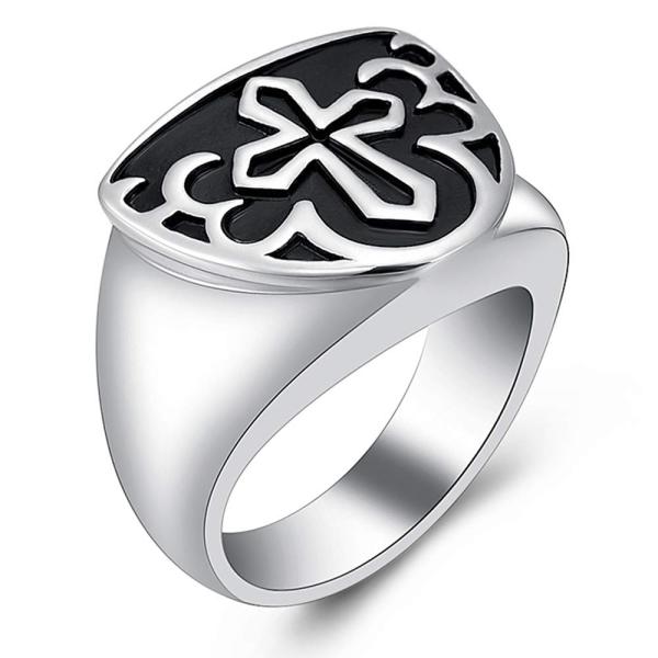 【並行輸入品】Imrsanl メンズ クリメーションリング Asehs Love Heart 十字架...